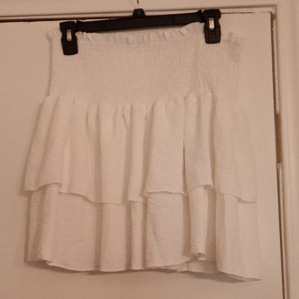 Cute Shein Strapless Ruffle Top
